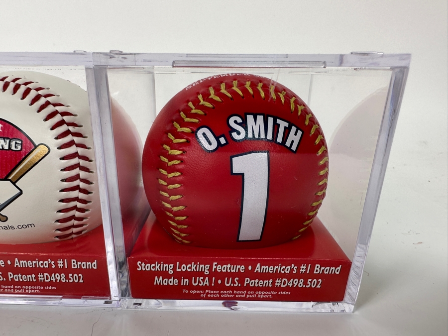 Three St Louis Cardinals MLB Baseballs Unsigned [Photo 8]