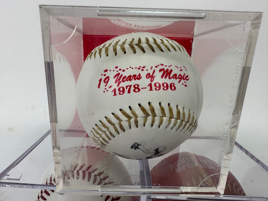 Three St Louis Cardinals MLB Baseballs Unsigned [Photo 6]