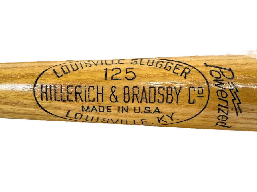 Autographed Stan Musial (Hall Of Famer) Limited Edition 1969 Hall Of Fame Bat Numbered 3426 Of 3630 St Louis Cardinals MLB With Wall Display Stand 36W X 6H [Photo 6]