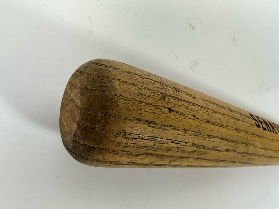 Vintage 1933 Senators Vs Giants MLB World Series Souvenir Bat 17.75L [Photo 10]