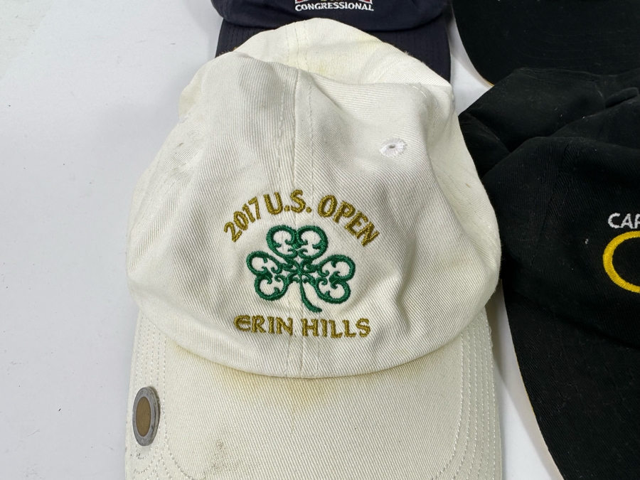 Six Golf Tournament Baseball Caps Hats [Photo 6]