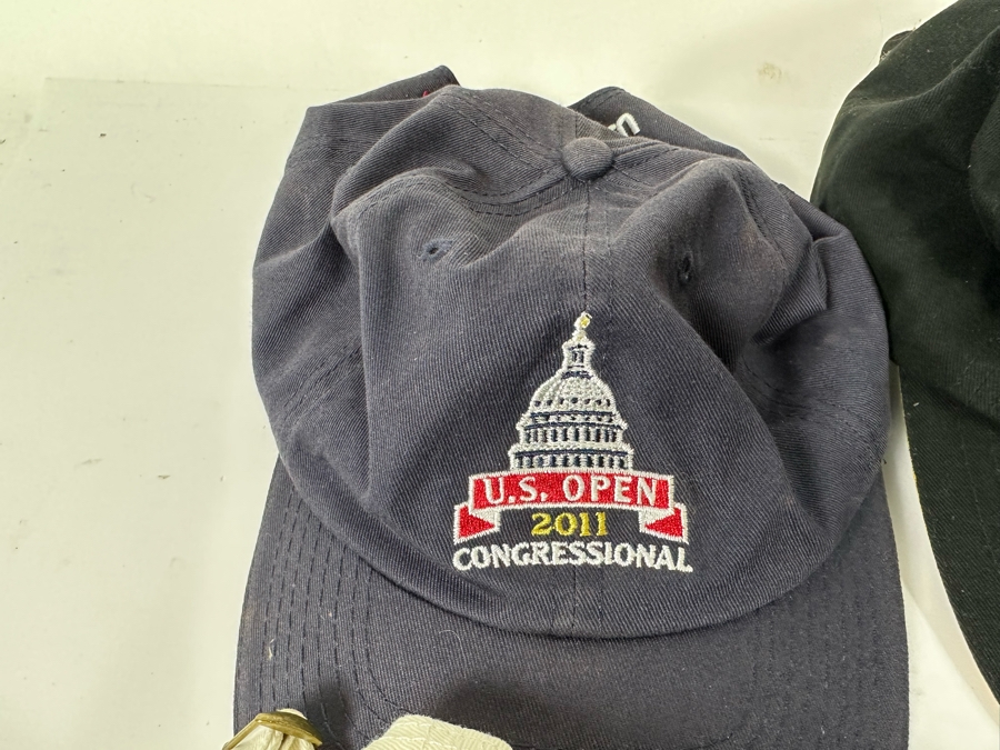 Six Golf Tournament Baseball Caps Hats [Photo 9]