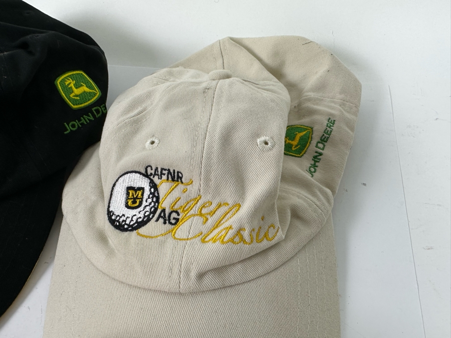 Six Golf Tournament Baseball Caps Hats