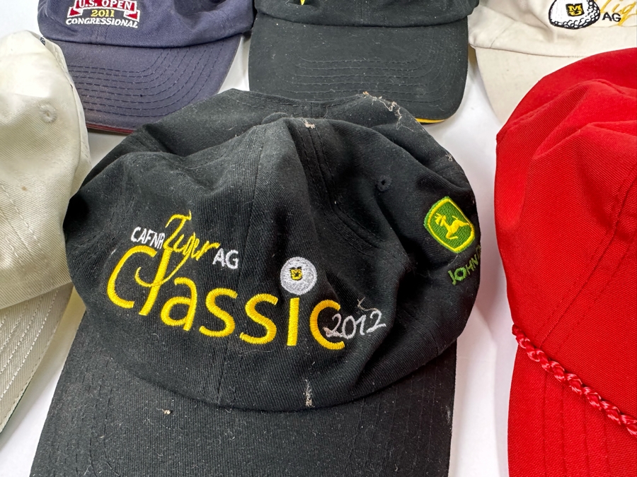 Six Golf Tournament Baseball Caps Hats [Photo 5]