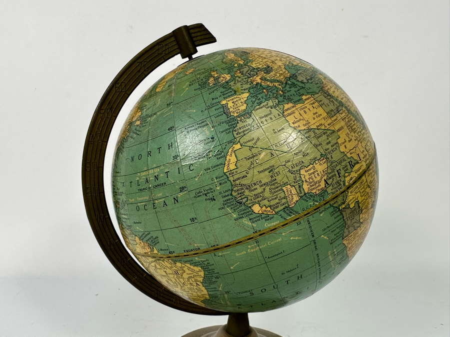Vintage 8' Terrestrial Desk Globe [Photo 8]