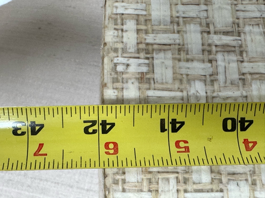 Vintage Gaming Table With Inlaid Wooden Chess And Backgammon Board 42W X 37D X 28H Plus Three Signed McGuire Wicker Chairs (One Not Shown In Main Photo) [Photo 22]