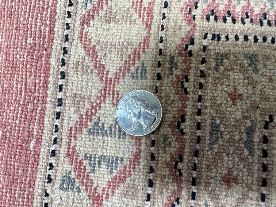 Hand Knotted Wool Persian Runner Rug From Pakistan 31.5W X 118L [Photo 13]