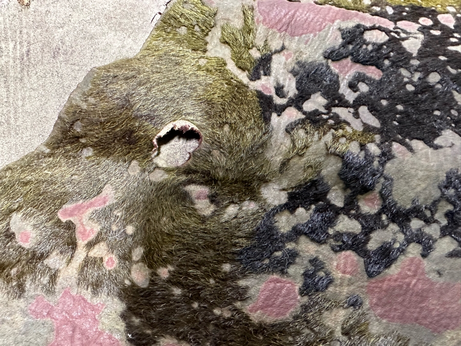 Three Small Cowhide Area Rugs 38 X 42 [Photo 9]