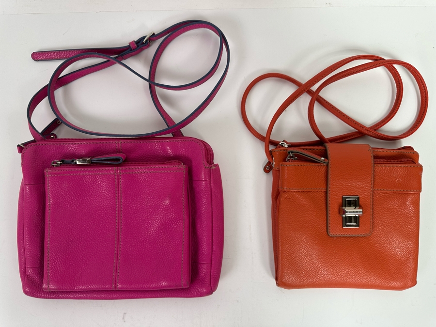 Pair Of Leather Tignanello Handbags [Photo 3]