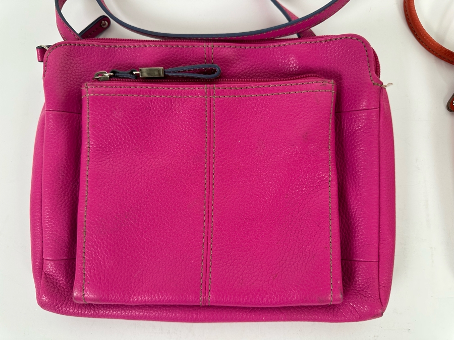 Pair Of Leather Tignanello Handbags [Photo 4]