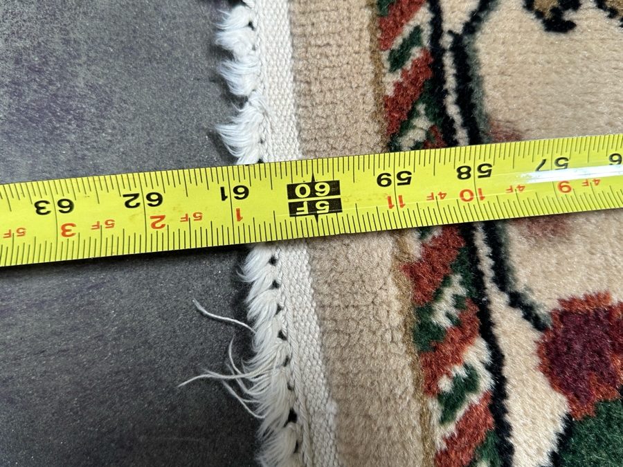 Handmade Wool Area Rug From India 36.5 X 61 [Photo 7]