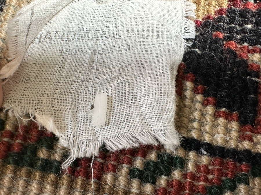 Handmade Wool Area Rug From India 36.5 X 61 [Photo 6]