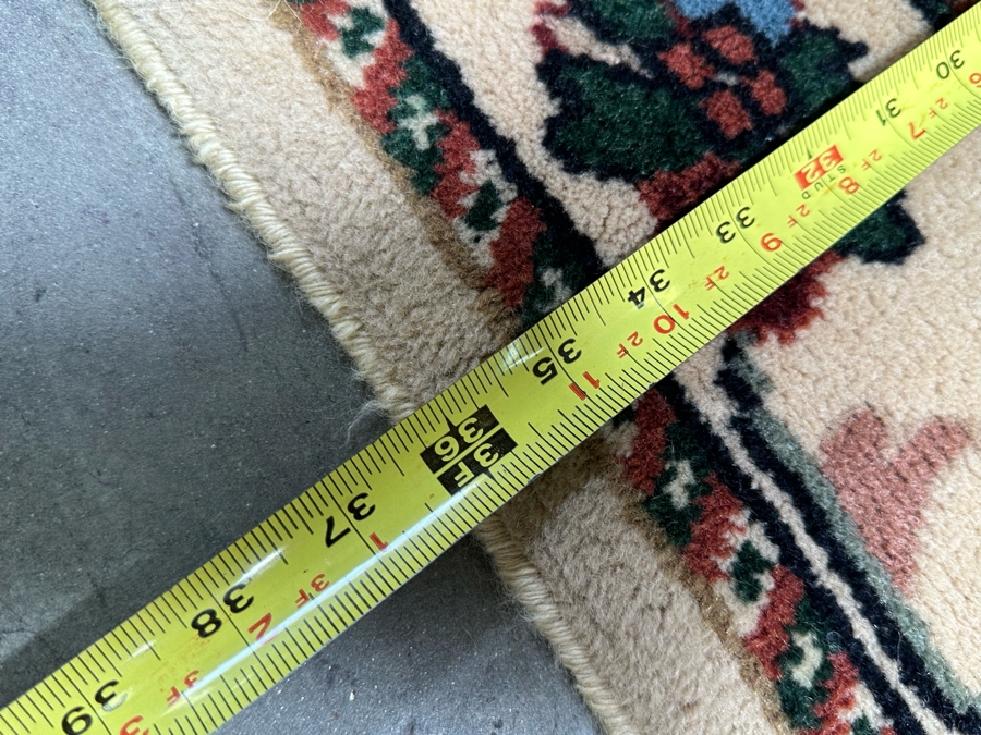 Handmade Wool Area Rug From India 36.5 X 61 [Photo 8]