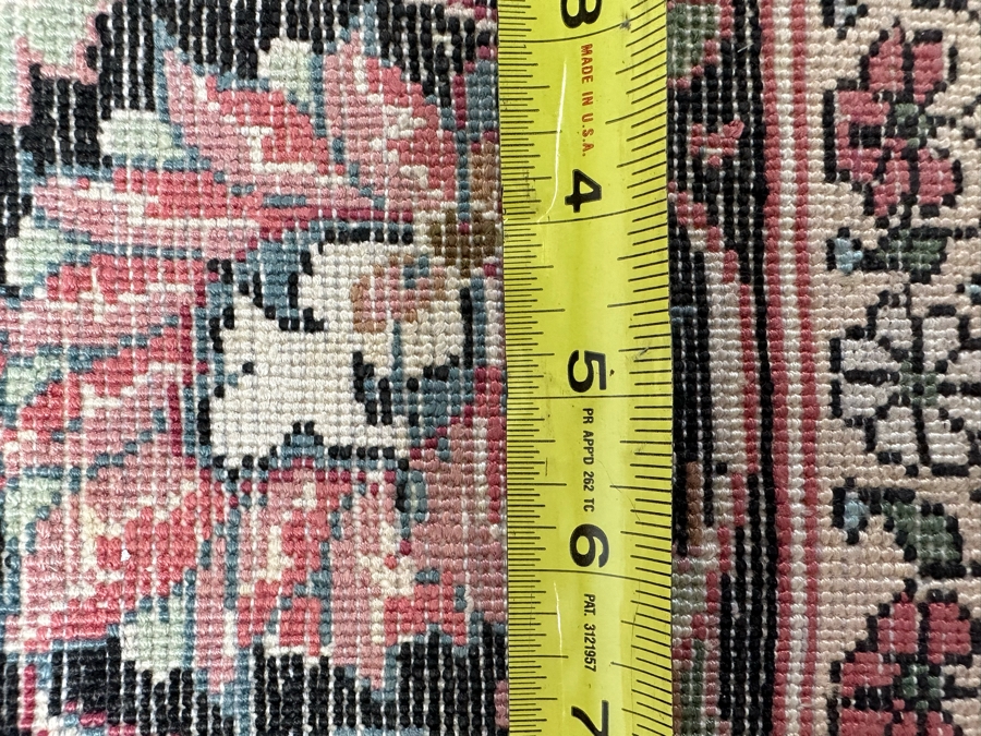 Vintage Wool Hand Knotted Persian Area Rug 47 X 82D [Photo 12]