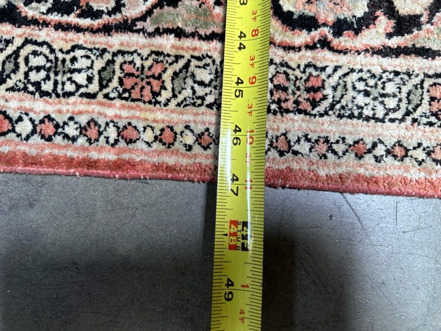 Vintage Wool Hand Knotted Persian Area Rug 47 X 82D [Photo 14]