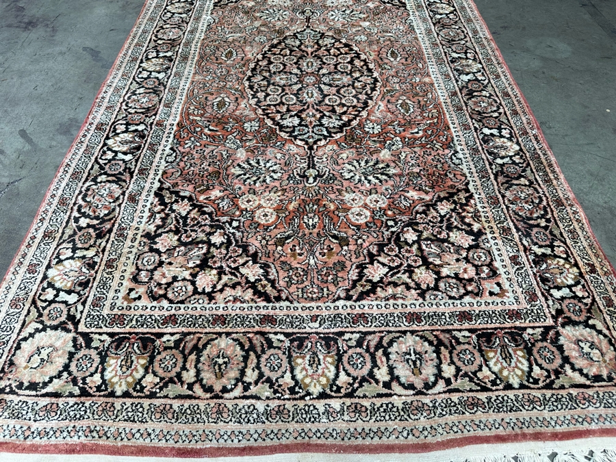 Vintage Wool Hand Knotted Persian Area Rug 47 X 82D [Photo 7]