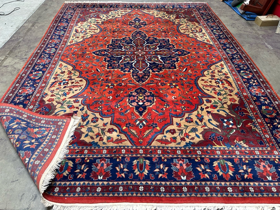 Beautiful Hand Knotted Wool Persian Area Rug Thick Pile 118.5 X 160 [Photo 13]