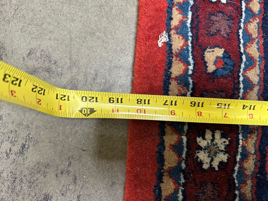 Beautiful Hand Knotted Wool Persian Area Rug Thick Pile 118.5 X 160 [Photo 17]