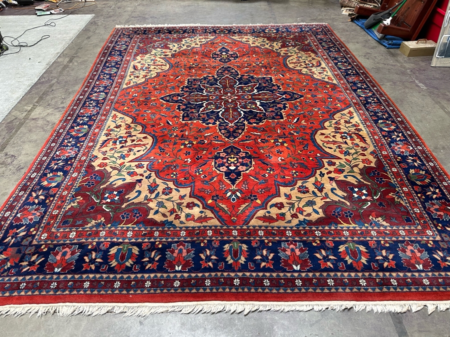 Beautiful Hand Knotted Wool Persian Area Rug Thick Pile 118.5 X 160 [Photo 4]