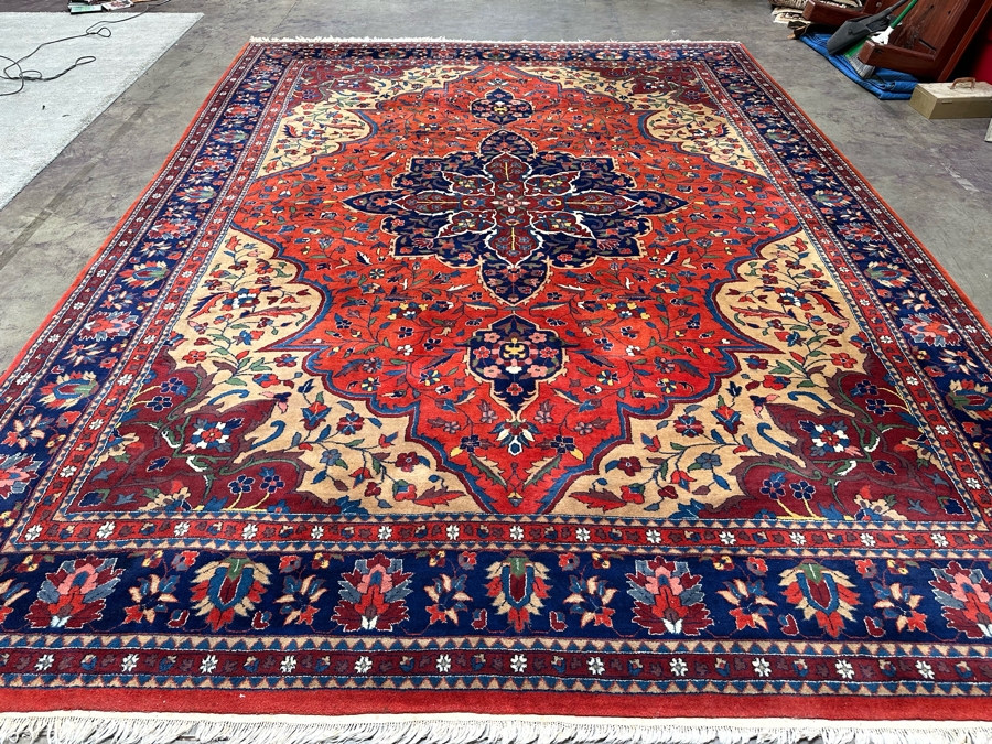 Beautiful Hand Knotted Wool Persian Area Rug Thick Pile 118.5 X 160 [Photo 3]