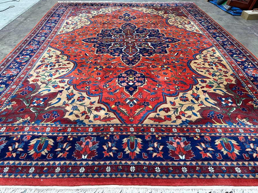 Beautiful Hand Knotted Wool Persian Area Rug Thick Pile 118.5 X 160 [Photo 6]
