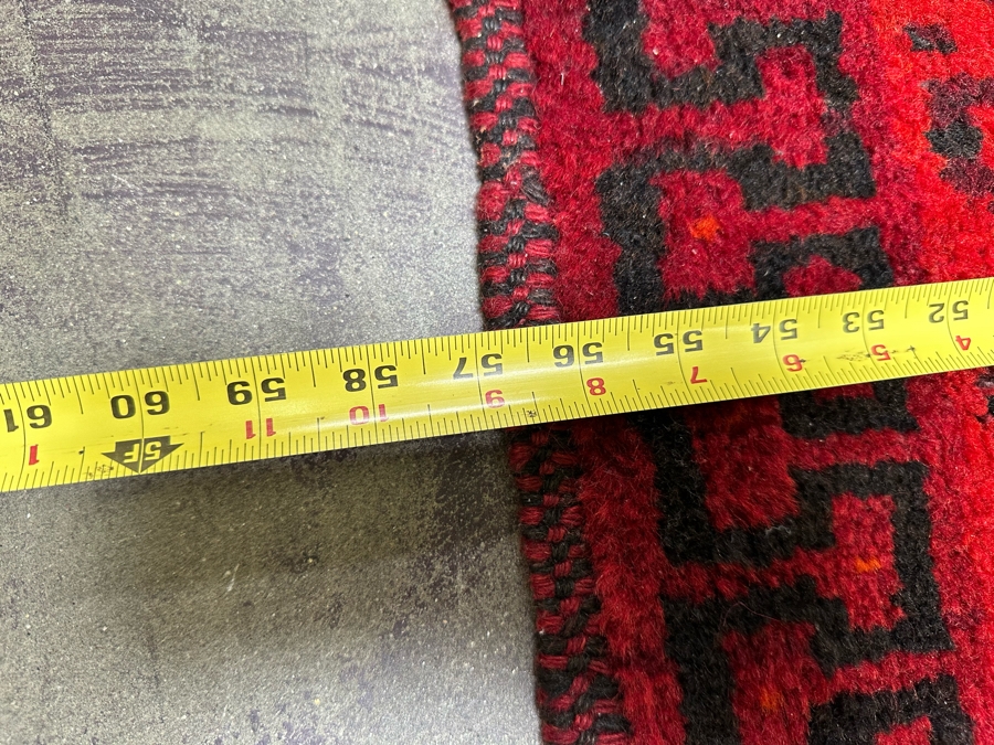 Hand Knotted Wool Persian Area Rug With Reds And Pinks 57 X 71 [Photo 14]