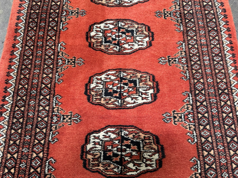 Hand Knotted Wool Persian Runner Rug 30.5 X 108 [Photo 7]
