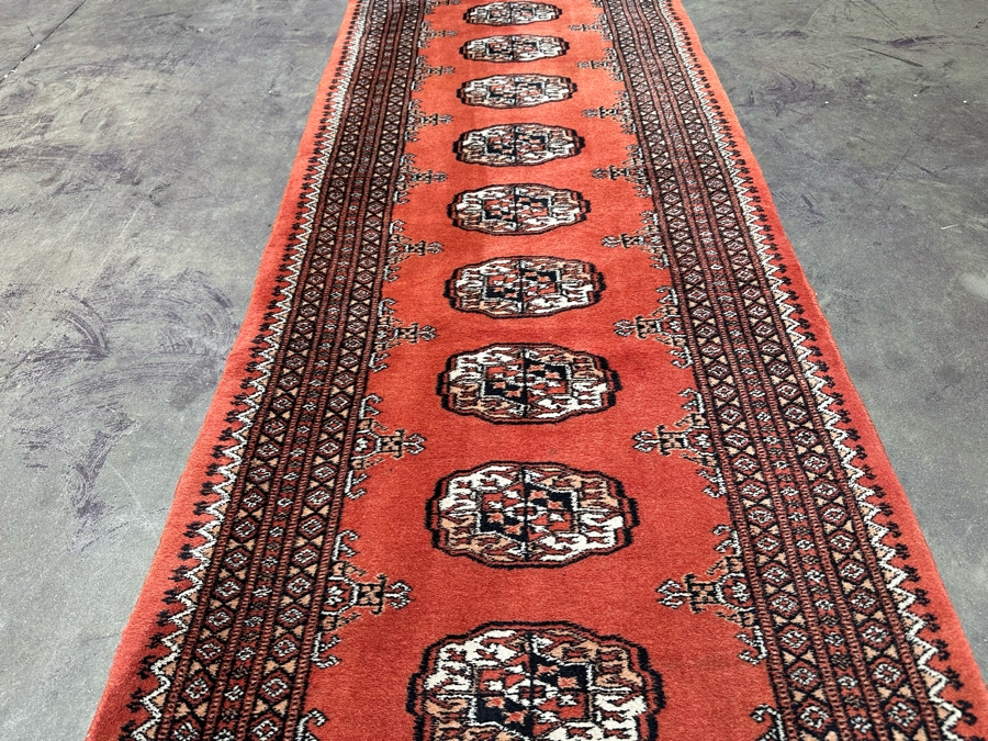 Hand Knotted Wool Persian Runner Rug 30.5 X 108 [Photo 6]