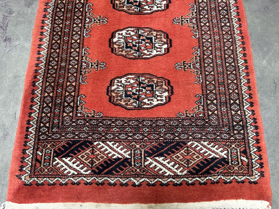 Hand Knotted Wool Persian Runner Rug 30.5 X 108 [Photo 5]