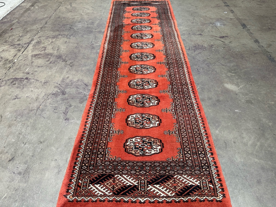 Hand Knotted Wool Persian Runner Rug 30.5 X 108 [Photo 4]