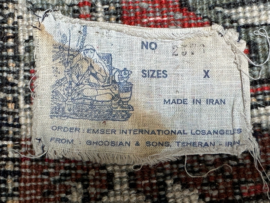 Iranian Hand Knotted Wool Geometric Area Rug From Ghodsian & Sons, Teheran Iran 54.5 X 82 [Photo 11]