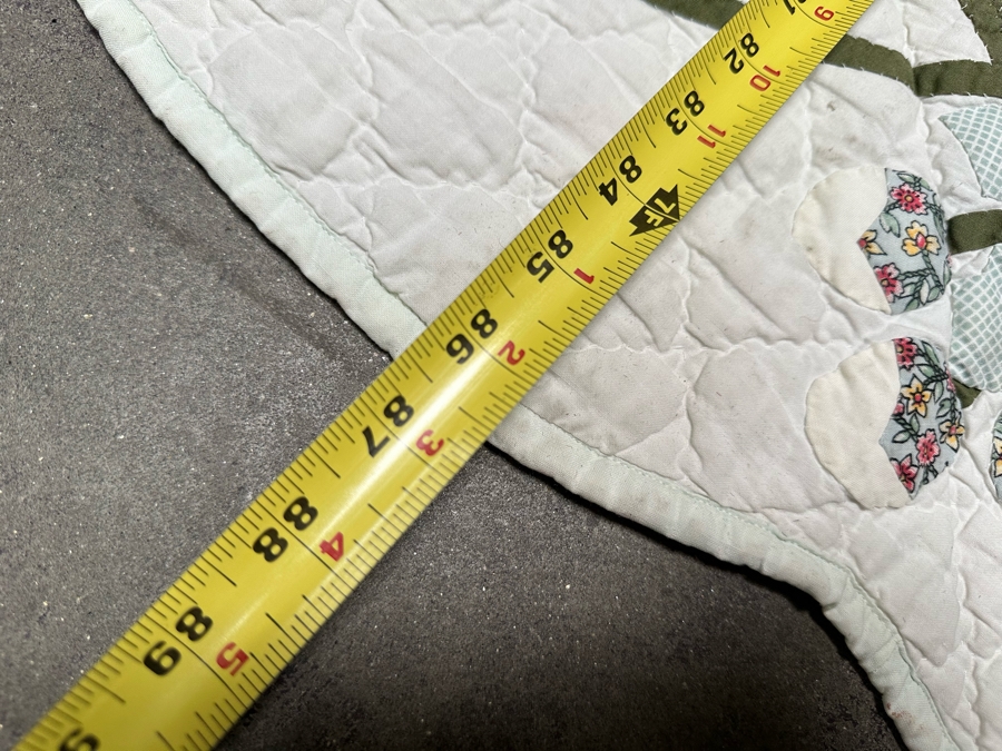 Vintage Quilt 65 X 87 With Pair Of Pillow Covers [FR] [Photo 9]