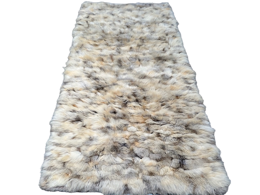 Fur Throw Rug 48 X 88 [Photo 1]