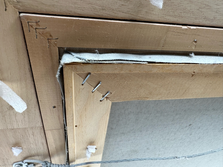 Original Oil Painting On Canvas By E. Collins 24 X 24 Framed 30.5 X 30.5 [FR] [Photo 12]