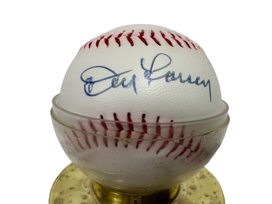 Don Larsen Autographed Baseball NY Yankees