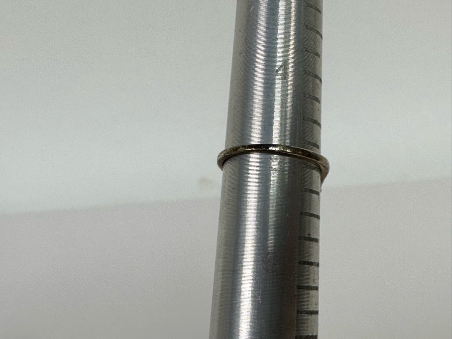 Pair Of Sterling Silver Rings Size 5 (L) And Size 6.75 (R) 7.1g [Photo 12]