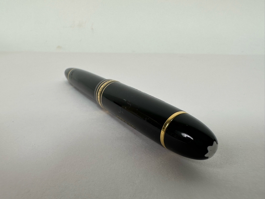 18K Gold 4810 Nib Montblanc Meisterstuck No 149 Fountain Pen Retails $1,000 [Photo 6]