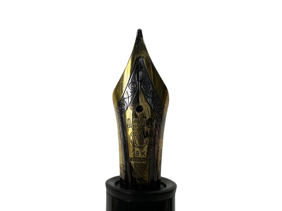 18K Gold 4810 Nib Montblanc Meisterstuck No 149 Fountain Pen Retails $1,000 [Photo 3]