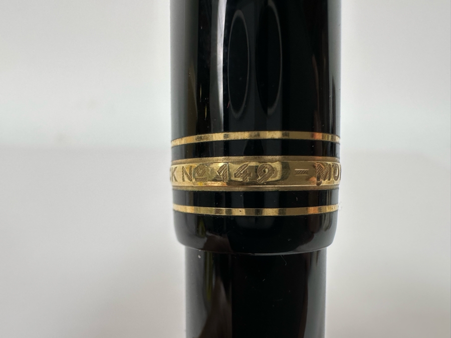 18K Gold 4810 Nib Montblanc Meisterstuck No 149 Fountain Pen Retails $1,000 [Photo 9]