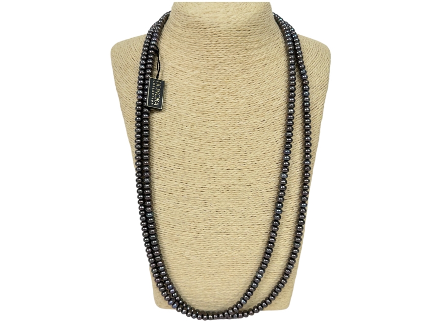 Beautiful Long 60' Honora Collection Pearl Necklace New With Tags [Photo 1]