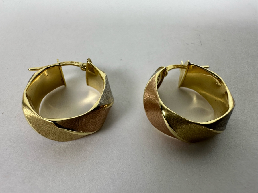 14K Gold Milor Earrings 2.5g [Photo 4]