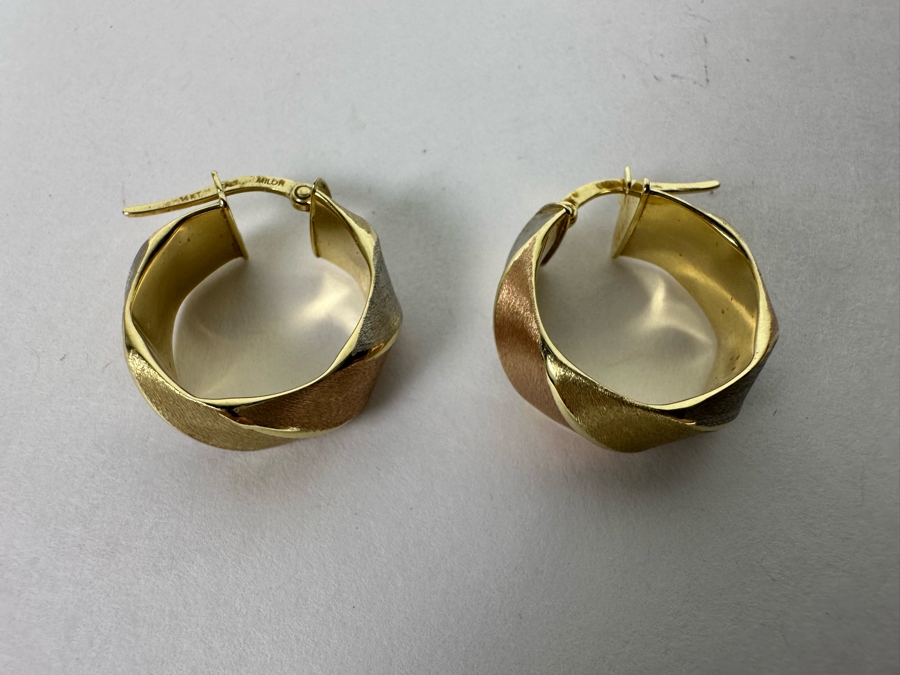 14K Gold Milor Earrings 2.5g [Photo 3]