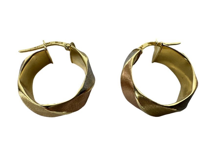 14K Gold Milor Earrings 2.5g [Photo 1]