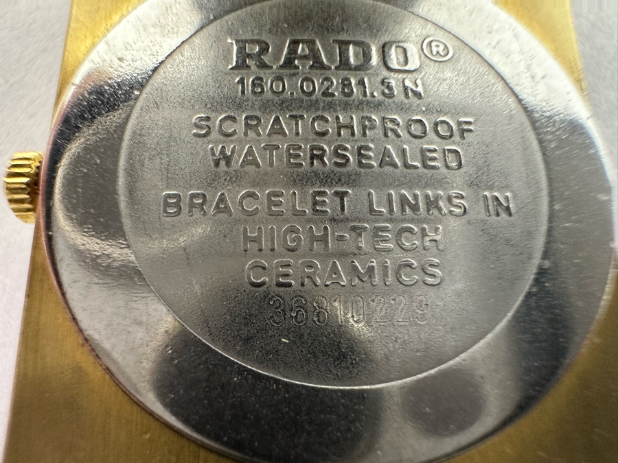 RADO Men's Watch 160.0281.3N [Photo 13]