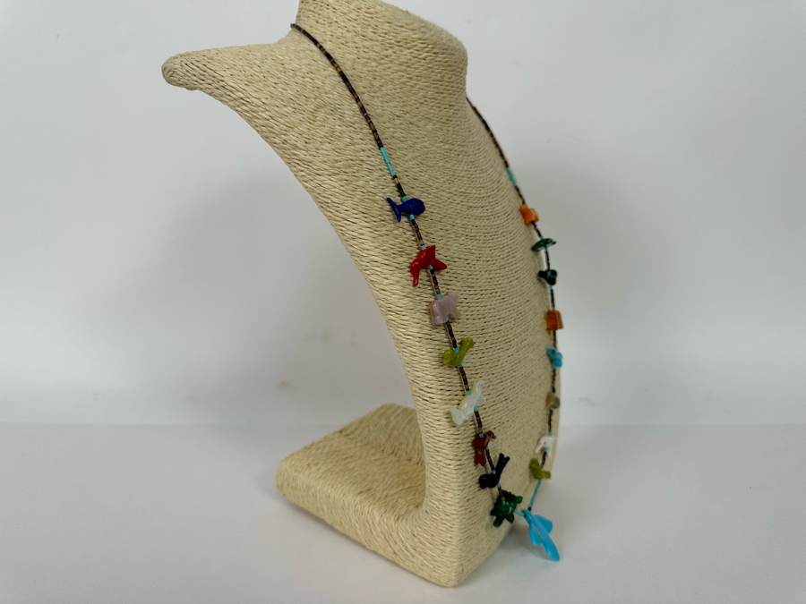 Carved Stone Fetish 28' Necklace [Photo 12]