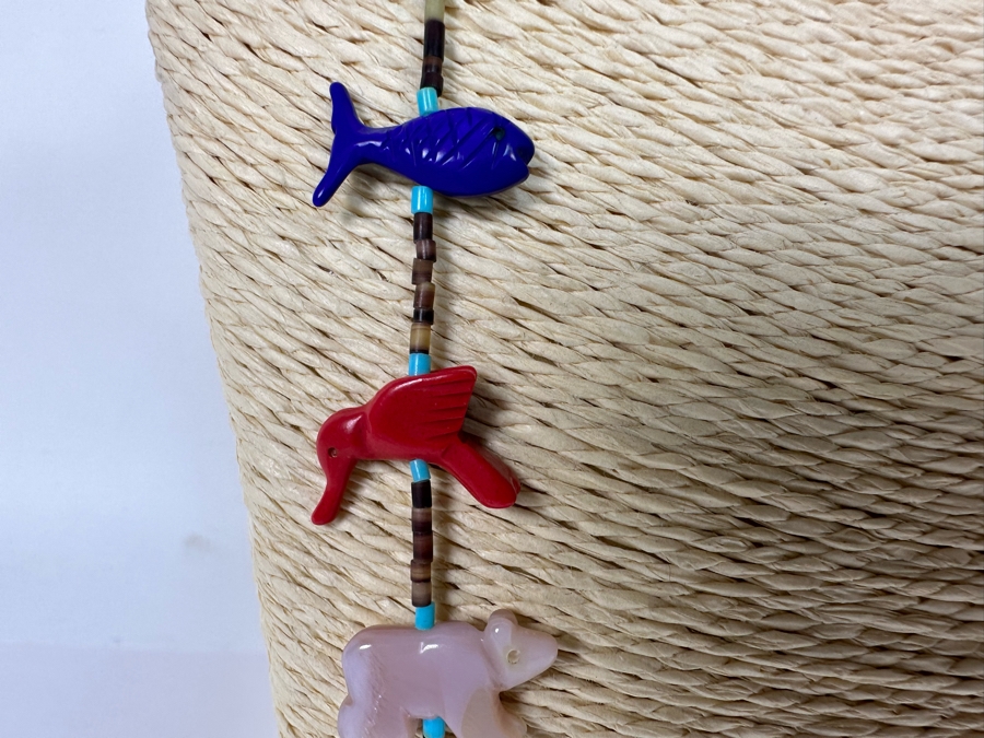 Carved Stone Fetish 28' Necklace [Photo 8]