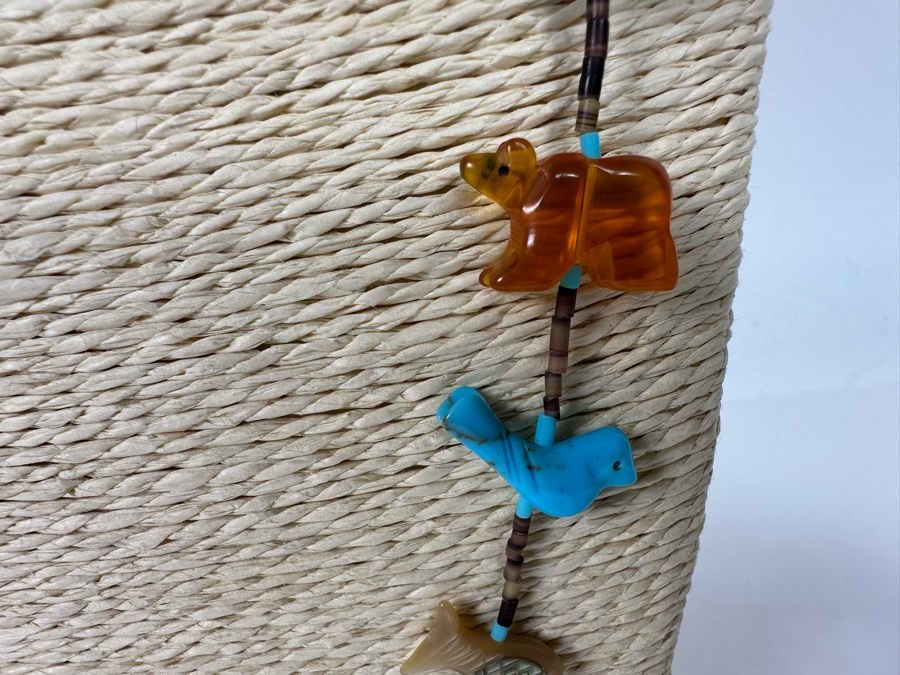 Carved Stone Fetish 28' Necklace [Photo 6]