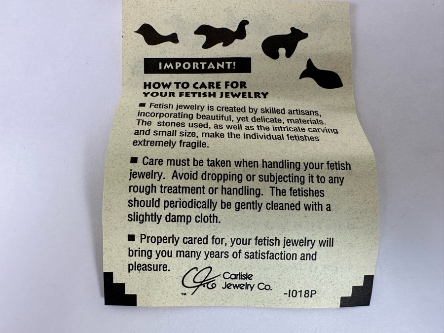 Carved Stone Fetish 28' Necklace [Photo 15]