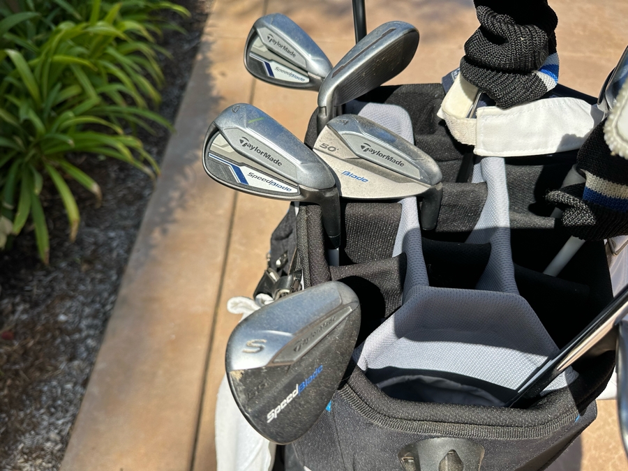 Taylor Made Golf Club Set With Golf Bag And Daddy Long Legs Putter [CR] [Photo 7]