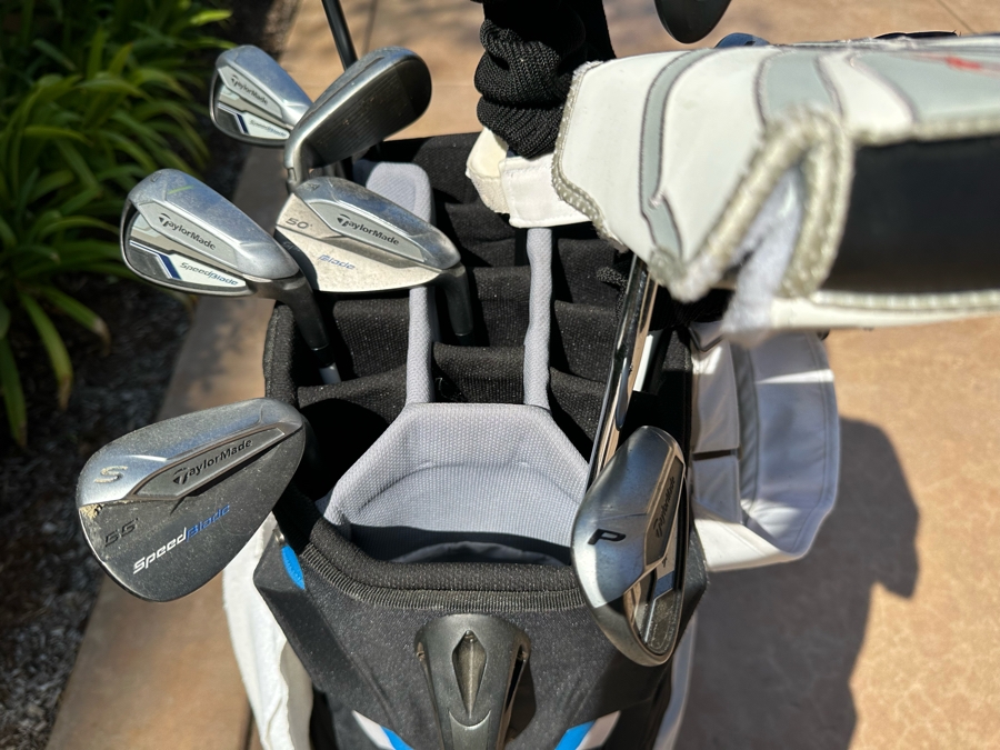 Taylor Made Golf Club Set With Golf Bag And Daddy Long Legs Putter [CR] [Photo 8]